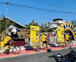 Ação promocional com Bikedoor