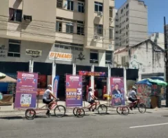 Bikedoor em circulação no Rio de Janeiro