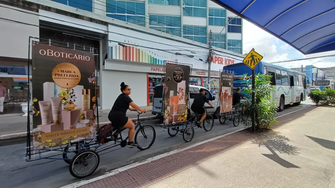 Campanha Bikedoor em área urbana de Linhares Espírito Santo